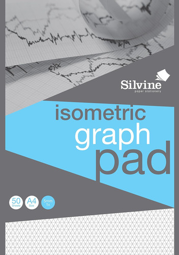 Isometric paper graph - graph,