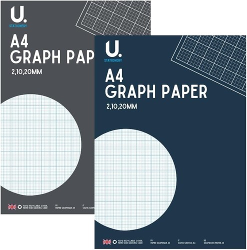 Graph paper pad - paper, grid