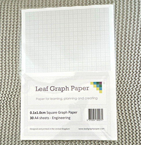 Leaf graph paper - leaf,