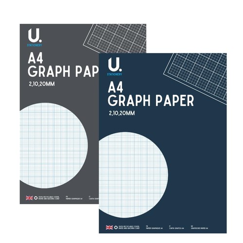 Graph paper pad 2mm grid - graph,