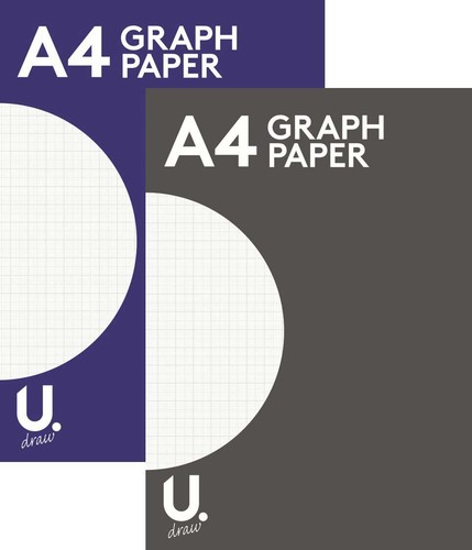 Graph pad squared paper - x,