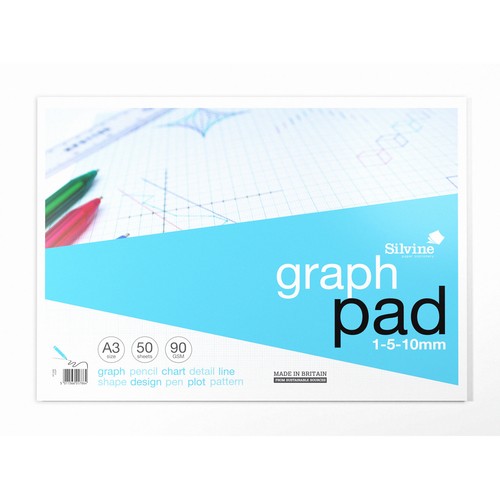 Silvine graph paper pad - silvine,