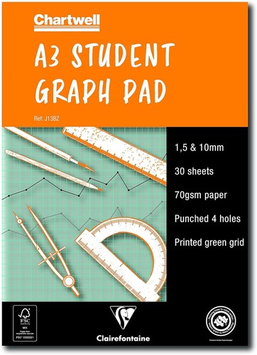 Graph paper pad sheets - 30,