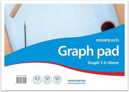 Silvine graph pad 50 - a3, pad.