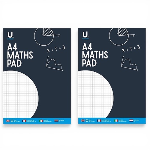 Maths pad pages - pad, 70gsm