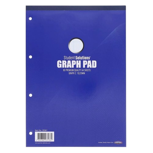 Graph paper pad - a4,