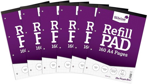 Silvine refill pad - a4,