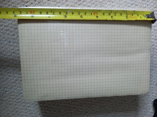 Beige graph paper pad - a5, 500