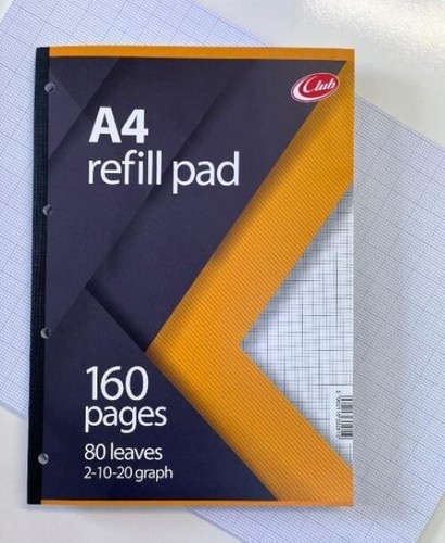 Refill graph pad - refill,
